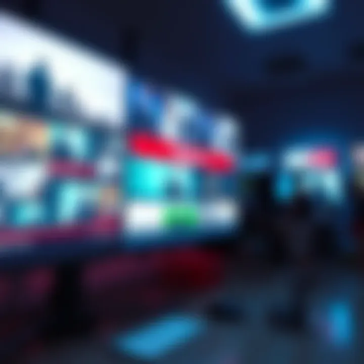 A screen showing subliminal video content interrupted by multiple ads, reflecting concerns among viewers.