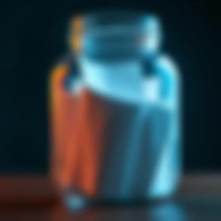 A clear sugar jar containing folded petition papers, with a focus on the papers inside, highlighting their importance.