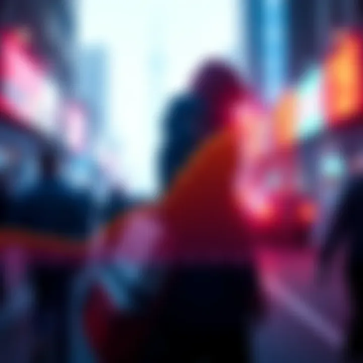 A graphic showing an upward trend in search engine queries related to a shooter's name before an incident in Washington, D.C.