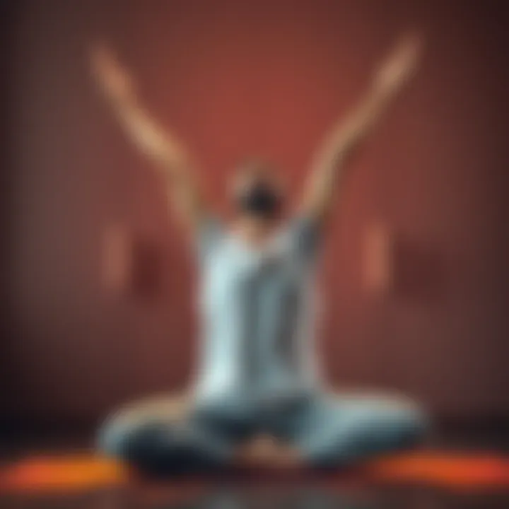 A person practicing Surya Kriya, showing focus and commitment in their yoga routine.