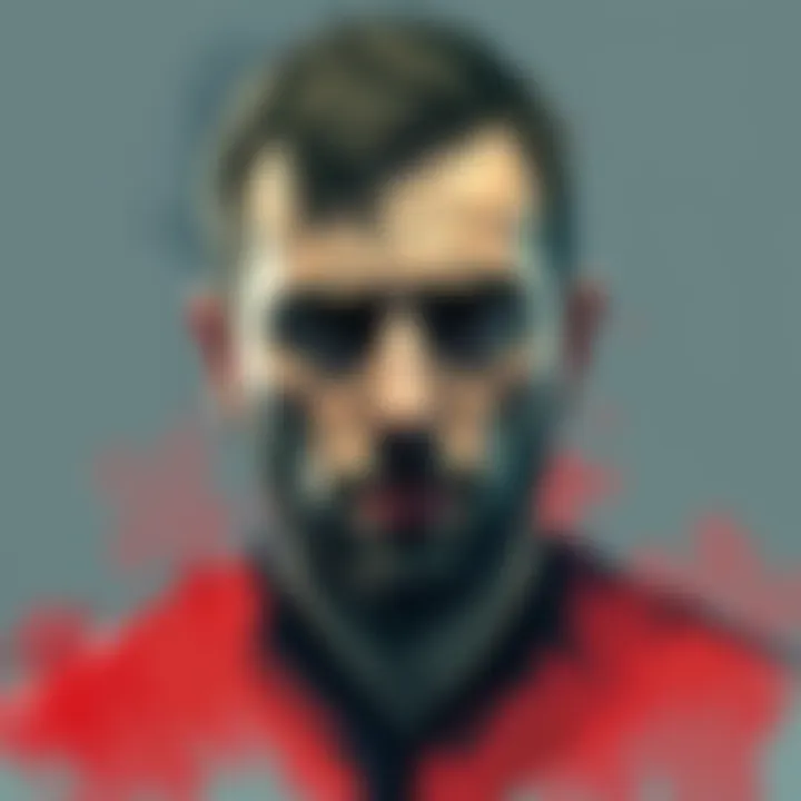A haunting sketch of the suspect involved in the 1998 Western Australian family murders, capturing the chilling details that shocked the community.