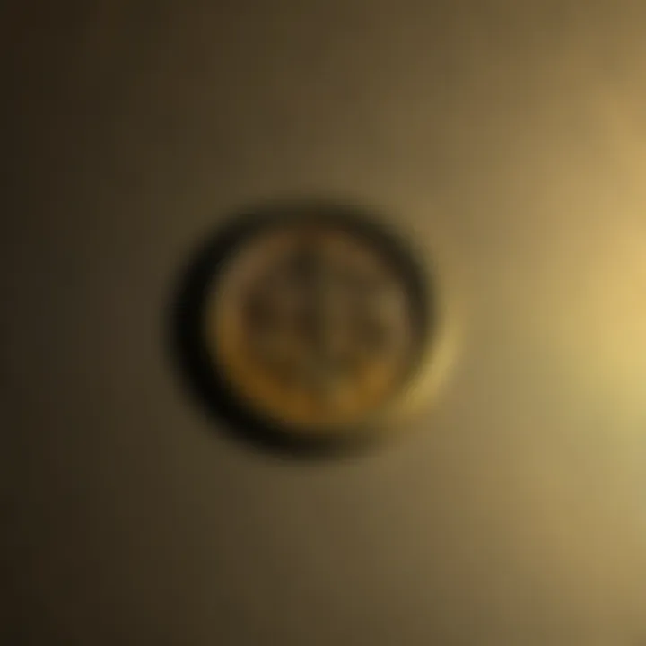 Symbol with Historical Significance A close-up view of a symbol representing its origins and meaning, set against a textured background.