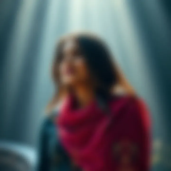 Tamannaah Bhatia reflecting on her spiritual journey