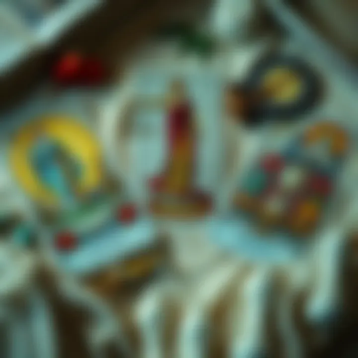 A tarot spread featuring the Two of Wands, Justice, and Ten of Cups, symbolizing questions about marriage and motherhood