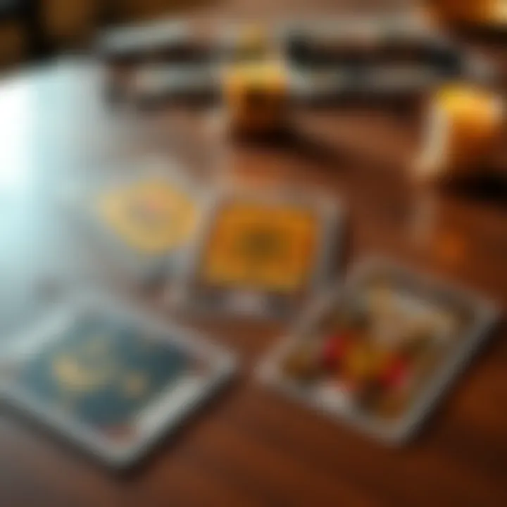 Three tarot cards spread out on a table, inviting viewers to comment for a free reading.