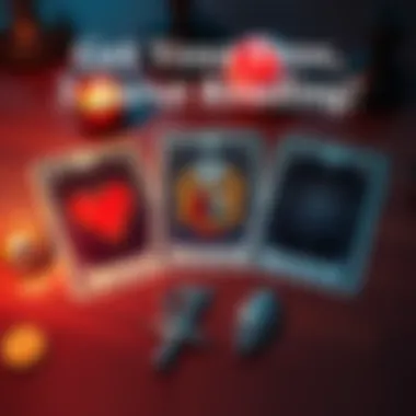 Tarot Cards Spread Three tarot cards laid out on a table, symbolizing a reading about love, career, and self-development.