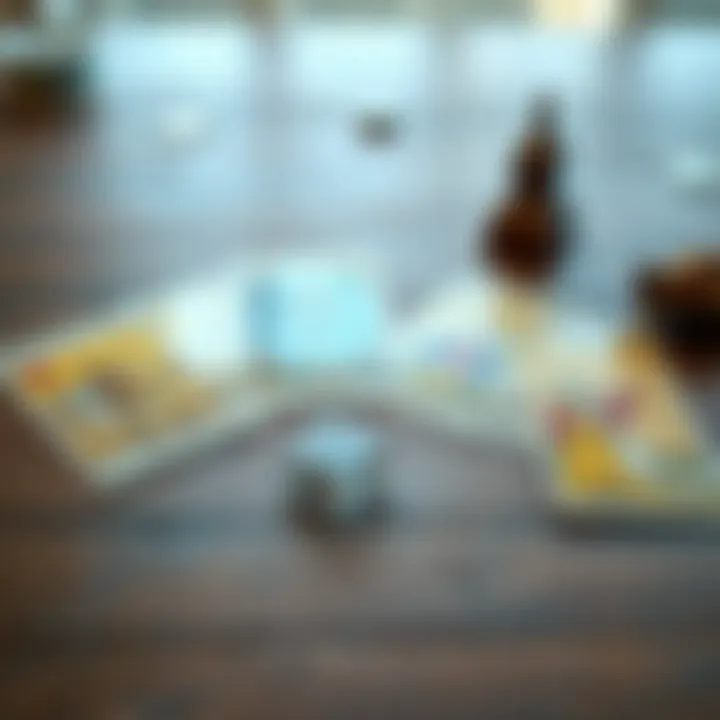 A spread of tarot cards including the Four of Wands, Knight of Wands, Nine of Swords, Ace of Swords, and Hierophant Reversed on a wooden table with soft lighting