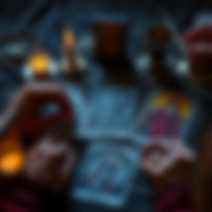 A novice tarot reader lays out tarot cards including Death and The High Priestess, reflecting on the Epstein controversy.