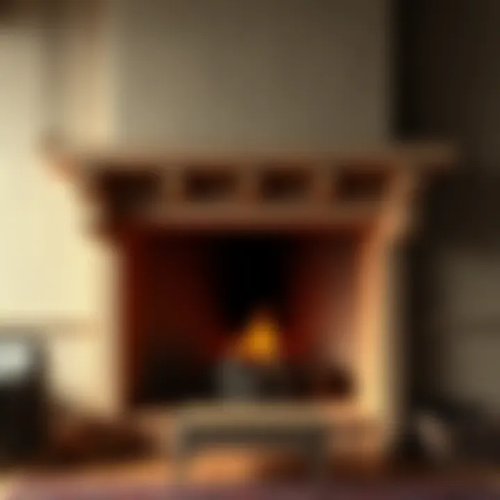 A traditional Tartarian ether fireplace showcasing classic design with visible airflow features and efficient combustion.