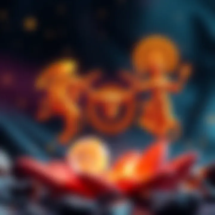 The symbols of Taurus, Cancer, and Virgo displayed prominently, representing their unique traits of respect and boundaries in relationships.