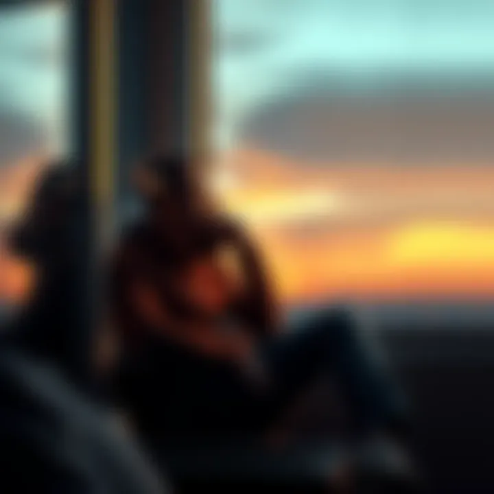 Taurus Reflecting on Honesty A person sitting thoughtfully, looking out a window, contemplating honesty in their relationships