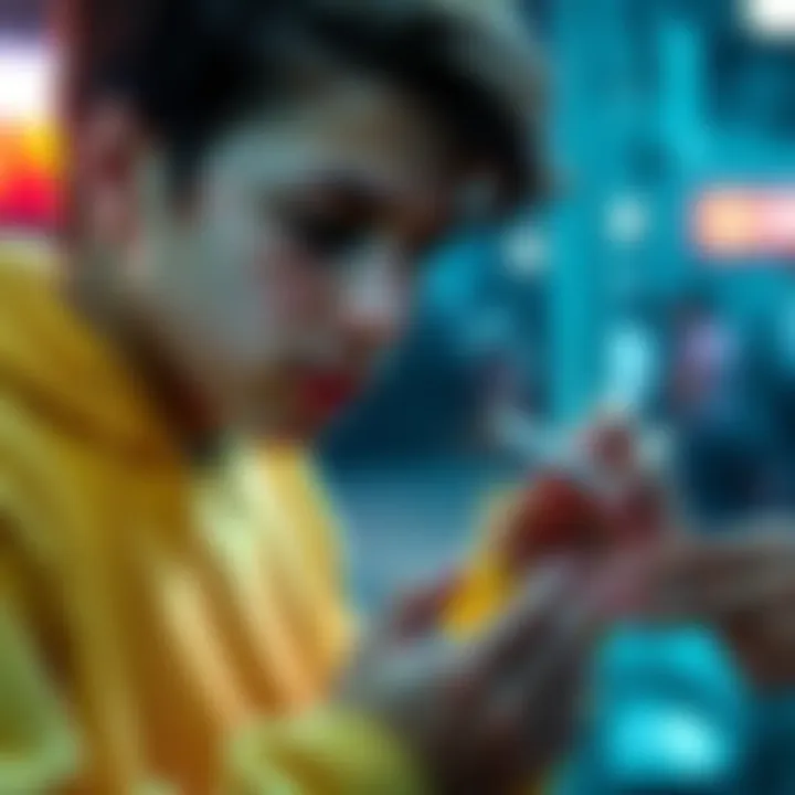 A young person firmly declining a cigarette from a friend, showing determination to prioritize health over peer pressure.