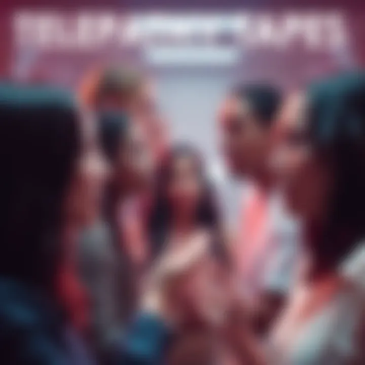 Telepathy Tapes Experiment Footage A scene from the leaked video showing participants engaged in the Telepathy Tapes experiment, focusing on their facial expressions and interactions without speech.