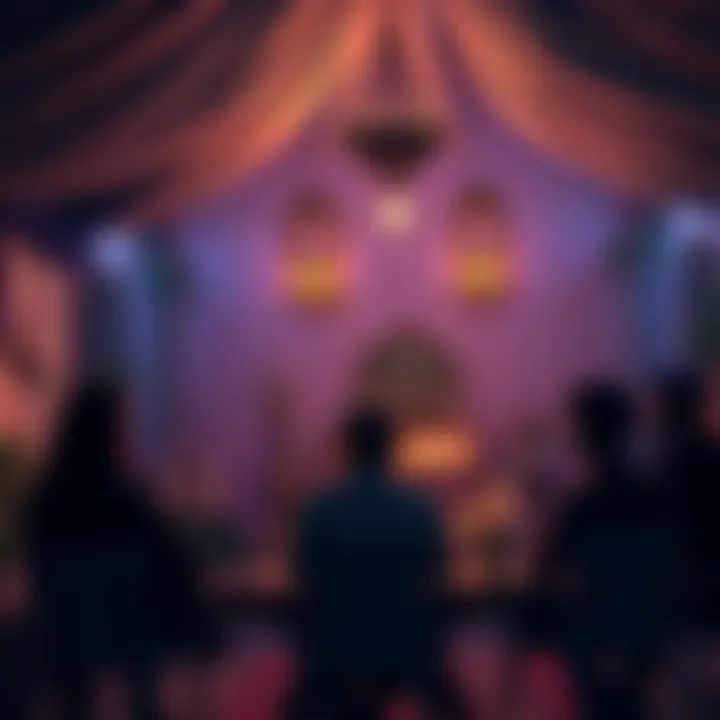 A group of people sharing their experiences at the Temple of Nuit A.A. lineage event, featuring a cozy atmosphere with discussions and a focus on personal growth.
