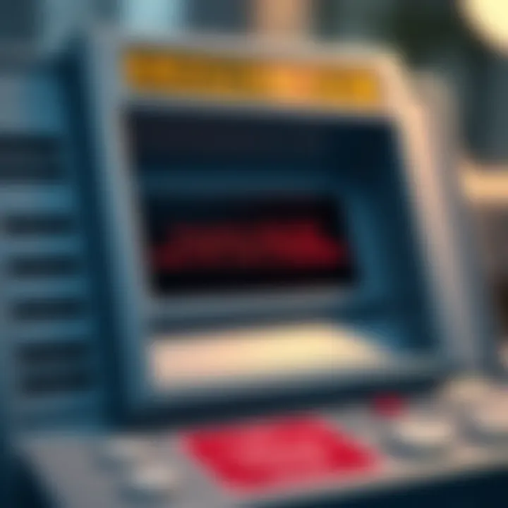 A close-up of a voting machine displaying an error message, highlighting concerns over flipped votes from Democratic to Republican.