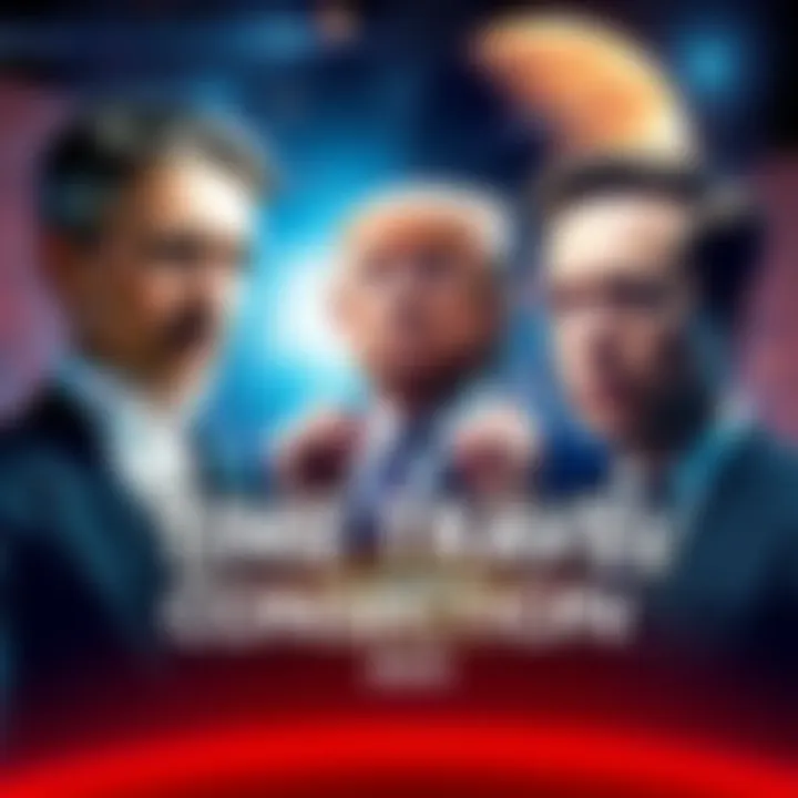A collage featuring Nikola Tesla, Donald Trump, and Elon Musk against a cosmic backdrop, symbolizing time travel and Mars colonization.