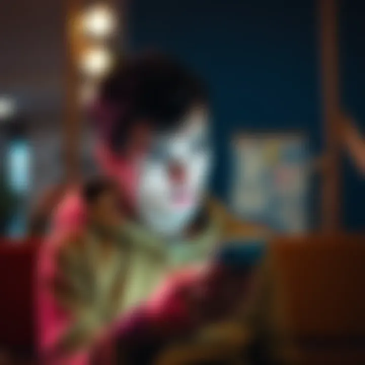 A person looking confused while texting on their phone, symbolizing the difference between bad texting and disinterest in communication.