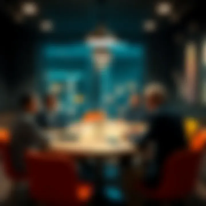 People engaged in a deep discussion about contemporary issues at a roundtable setting.