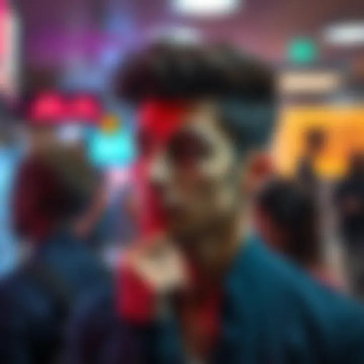 A person looking thoughtfully at their surroundings, hinting at feelings of jealousy from someone nearby.