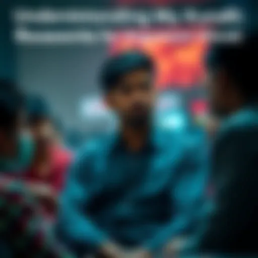 A person sitting silently with a contemplative expression during a heated discussion, representing introspection and the influence of astrology on communication styles.