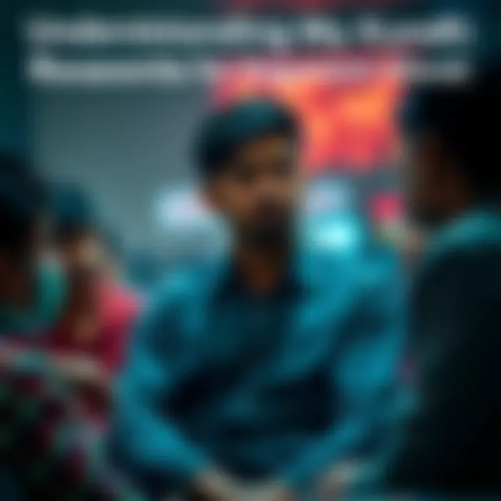 A person sitting silently with a contemplative expression during a heated discussion, representing introspection and the influence of astrology on communication styles.