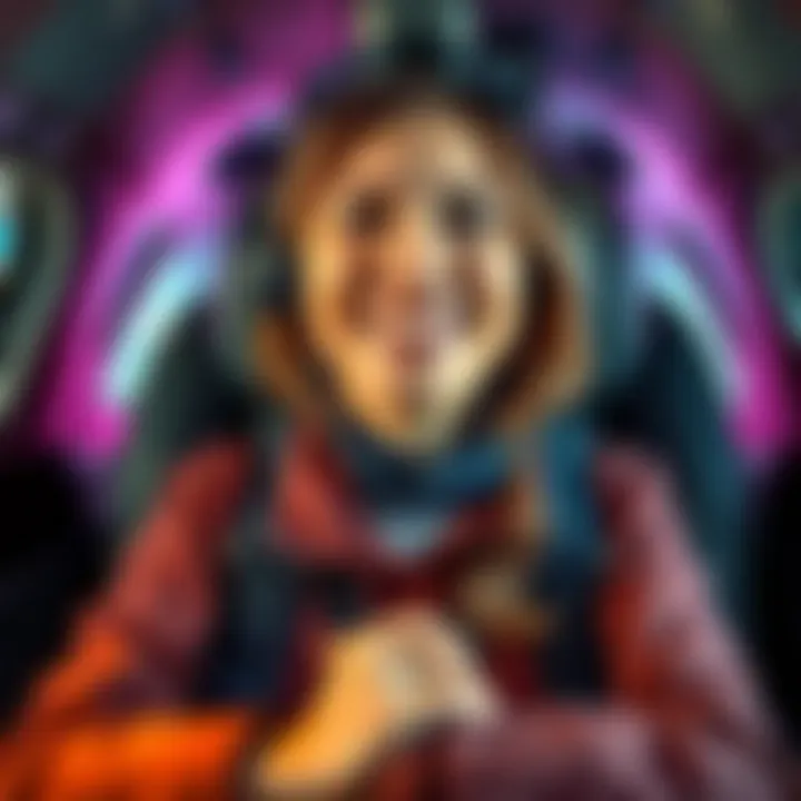 Tiffany Gomas, known as the 'Crazy Plane Lady', smiles as she starts her new career journey