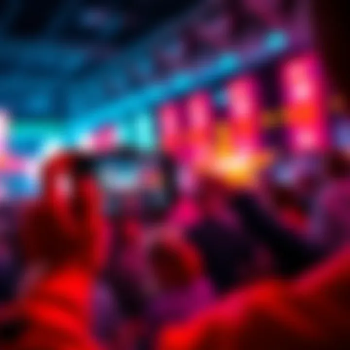 A person filming a creative TikTok video with a phone, showcasing their unique style and engaging with an audience.