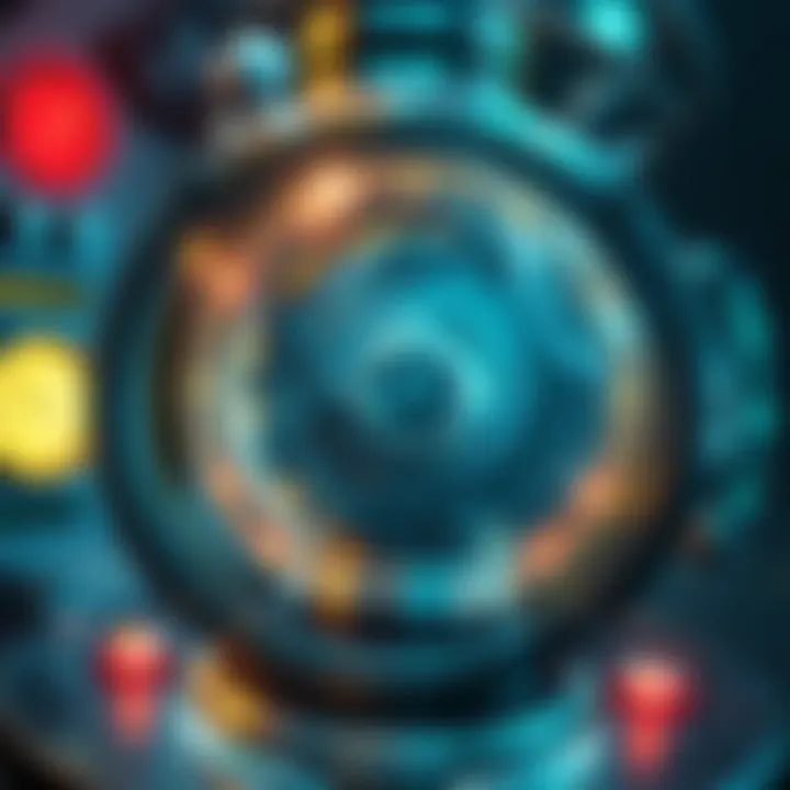 Time Machine Inside Another A futuristic time machine placed inside a larger time machine, with glowing controls and swirling lights, representing the concept of time travel.