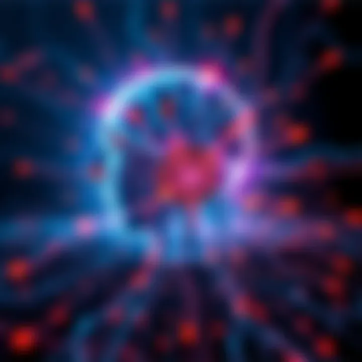 Visual metaphor illustrating the impact of technology on mental well-being and auditory disturbances