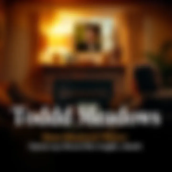 A woman sits in a cozy living room, looking at a photo of her brother, expressing deep emotions about his passing.