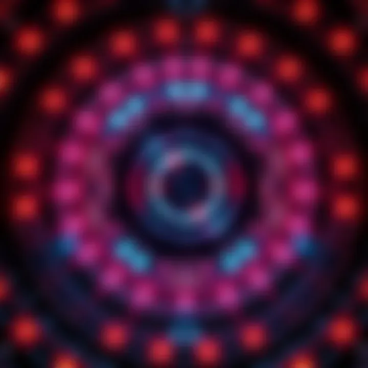 A detailed view of the Tokamak torus showcasing its circular structure and advanced technology for energy generation.