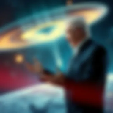 Tom Jones explains the Pentagon's UFO photos, highlighting ice crystals from STS-80 mission, set in a space backdrop
