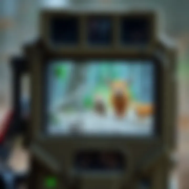 Trail camera showing false images A trail camera displaying fake wildlife photos cluttering up a user board discussion