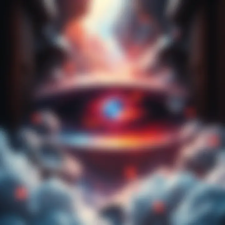 Visual representation of a transformative inner journey, showcasing vibrant imagery and elements of self-discovery.