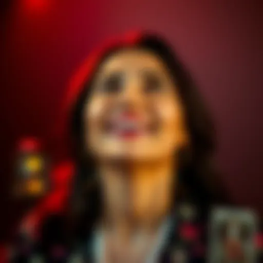 A woman looks hopeful and happy, symbolizing positive changes in her love life after a tarot reading, with a focus on the Death card.