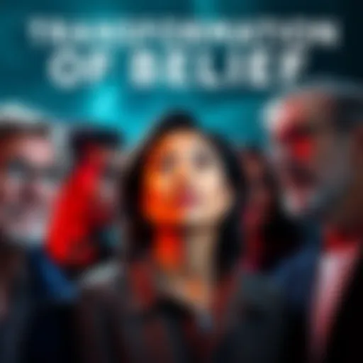 A group of people sharing their extraordinary experiences related to unexplained phenomena, capturing their engaged expressions.