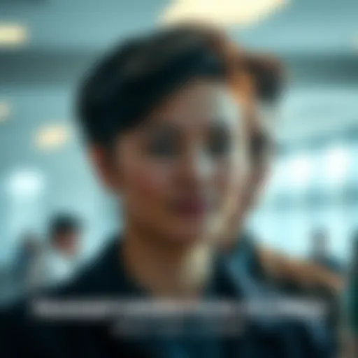 Individuals discussing their physical changes and transformations in height and facial features