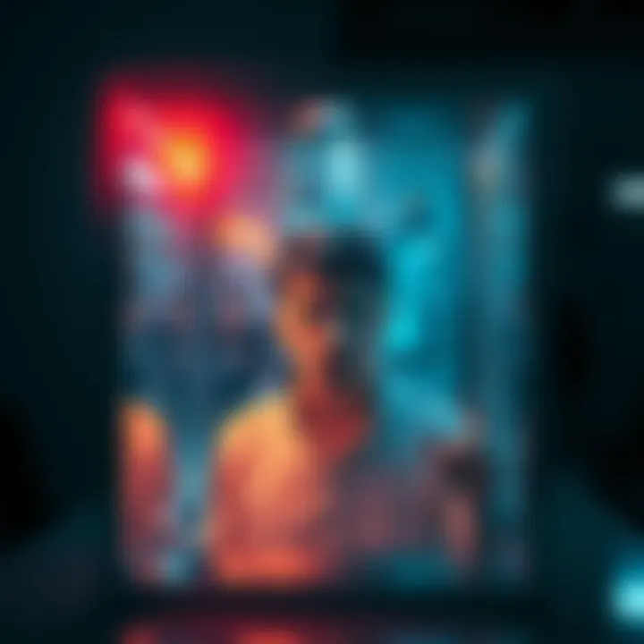 Person inside a transparent cube A person looks confused while trapped inside a clear cube, facing challenges and decision-making issues.