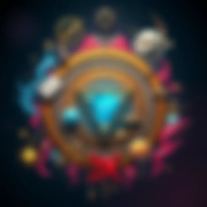 An illustration featuring symbols and texts related to the Tripartite Tractate and Hermetic philosophy.