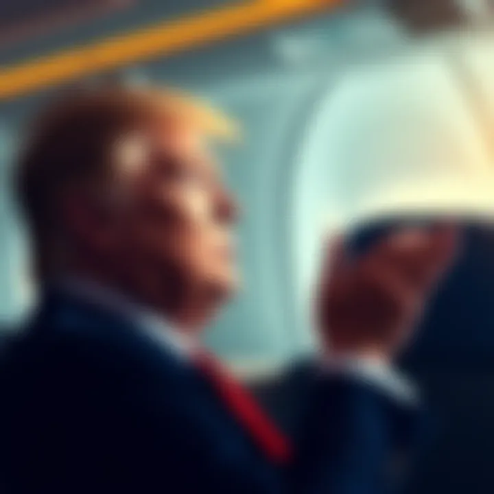 President Trump discusses his heart and soul during a flight on Air Force One