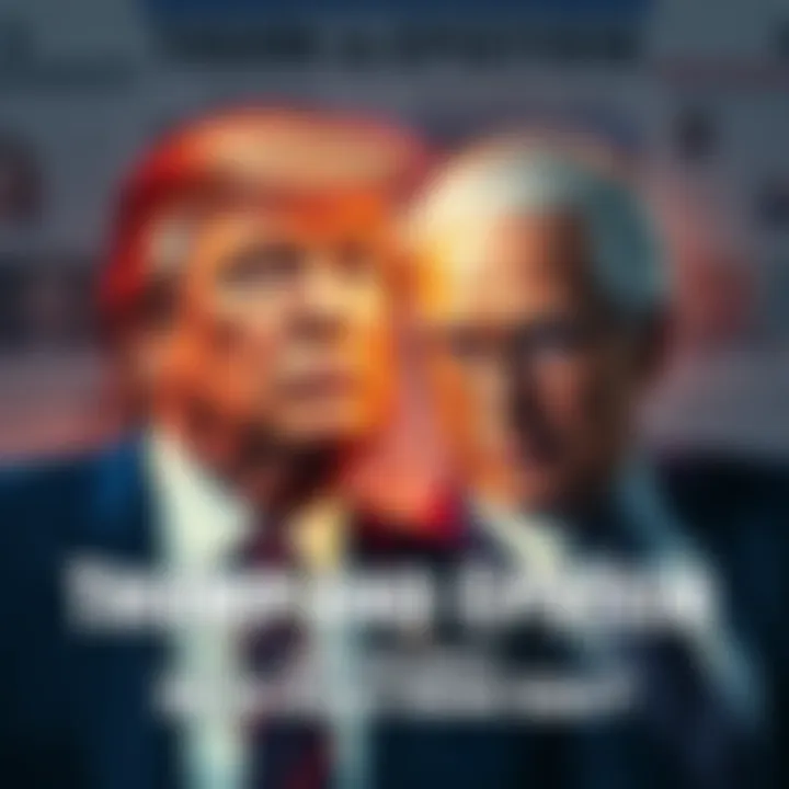 A visual representation of Donald Trump and Jeffrey Epstein, highlighting their past social interactions and controversies, set against a backdrop of media headlines.
