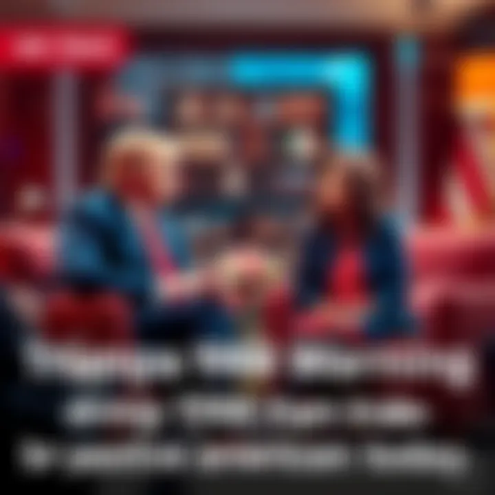 Trump speaking during 1988 interview Donald Trump seated with Oprah during a 1988 interview discussing trade policies and American workers