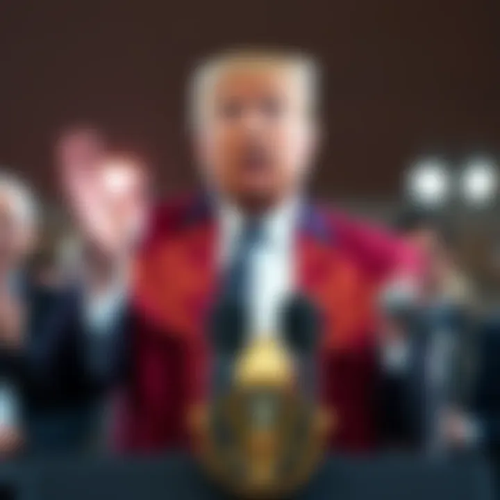 President Trump making a surprising announcement about wanting to join the papal conclave during a press event.