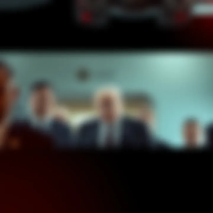 Trump on Air Force One Donald Trump on Air Force One, appearing surprised during a terminal change, surrounded by staff and security