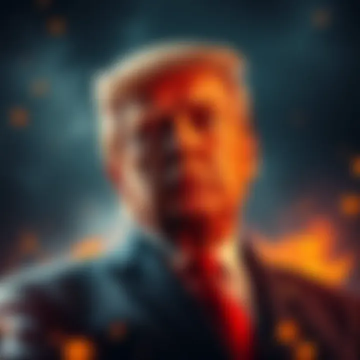 A graphic showing Trump and Charlie Kirk with a question mark, symbolizing controversy and allegations