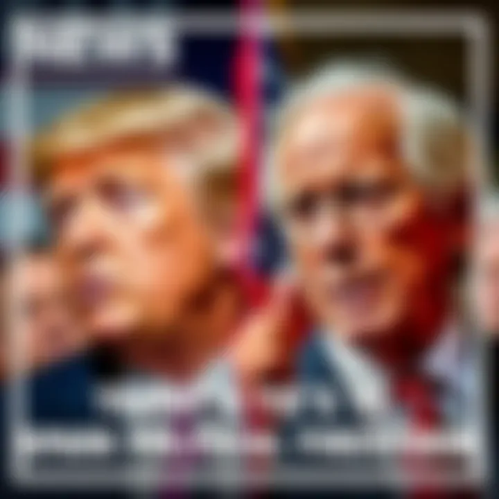 A split image showing Donald Trump and Jeffrey Epstein, highlighting their controversial links, with a political backdrop.
