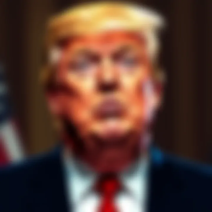 President Trump is depicted with an FBI badge, symbolizing claims of his role as an informant in the Jeffrey Epstein investigation.