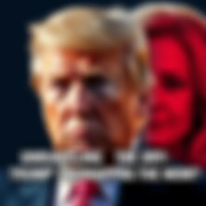 Trump and Guthrie's mother Donald Trump with a concerned expression and Savannah Guthrie's mother in the background, highlighting the kidnapping theory