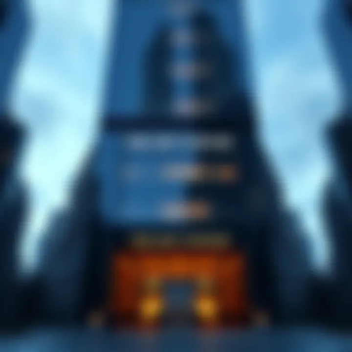 The iconic Trump Tower in New York City showcasing its reflective glass facade and prominent entrance