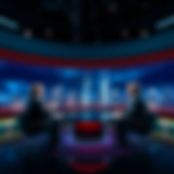 Tucker Carlson discussing 9/11 conspiracy theories in a studio setting